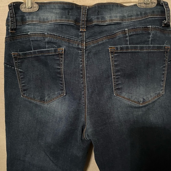 9th & Main Women's Dark Blue Stretch Skinny Jeans Size 10 - Picture 4 of 7